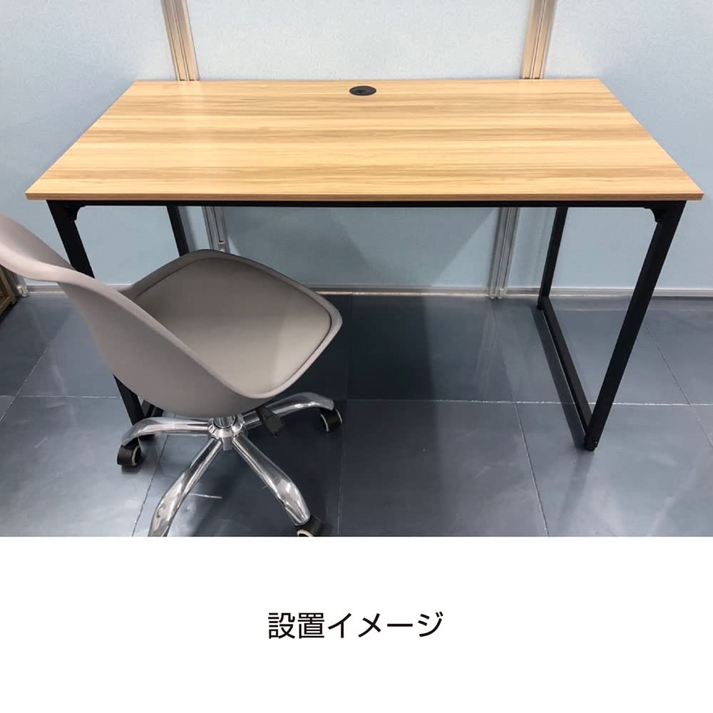 Amazon | オフィスデスク 1200 600 720 740 ナチュラル デスク 机